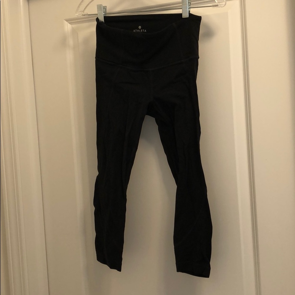 athleta leggings size xs black never been worn!